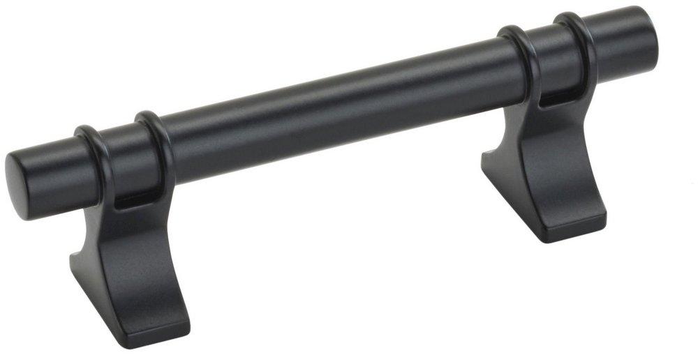 DAVENPORT 3 IN 76 MM CENTER-TO-CENTER MATTE BLACK CABINET PULL 