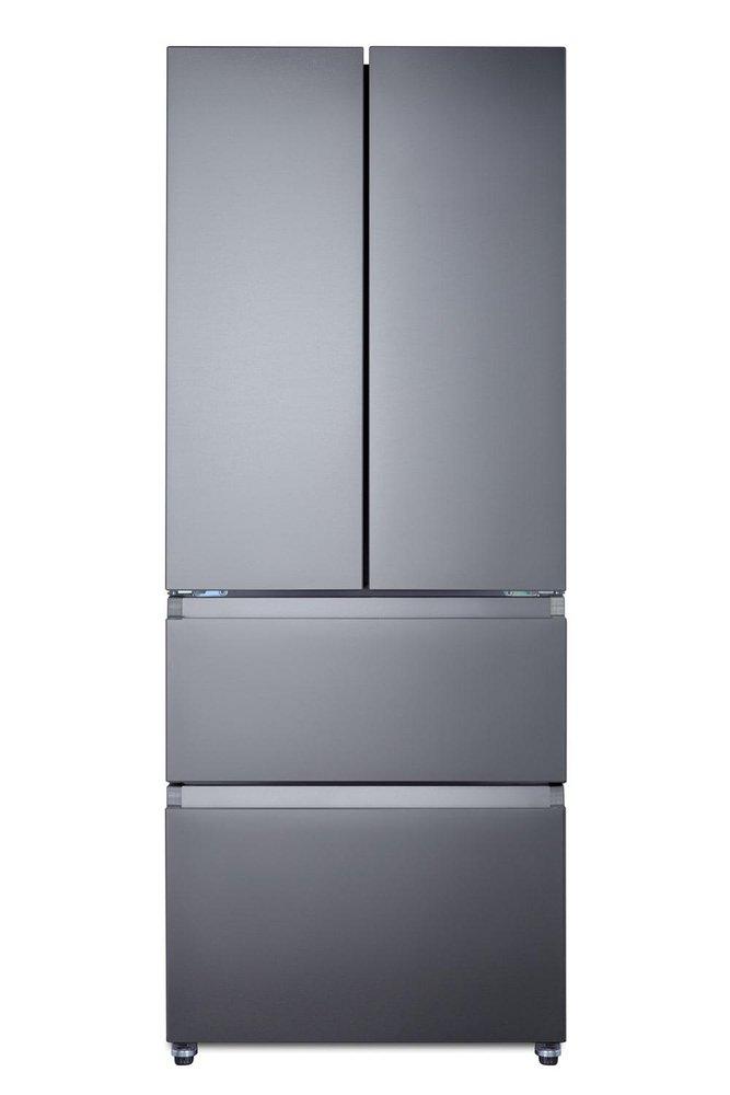 Summit Appliance Stainless Steel 14.8 cu. ft. French Door Refrigerator 