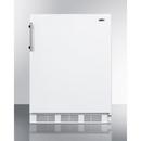 FREESTANDING RESIDENTIAL COUNTER HEIGHT ALL-REFRIGERATOR IN WHITE WITH AUTOMATIC DEFROST AND DELUXE INTERIOR 