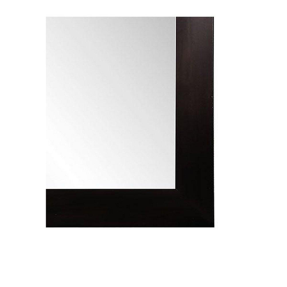 Jensen Black 36 x 42 in. Framed Rectangle Mirror 