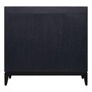 *CVR* 36 MAHOGANY VANITY WITH RECT UNDERMOUNT SINK MIDNIGHT NAVY BLUE ABSOLUTE BLACK WIDESPREAD 