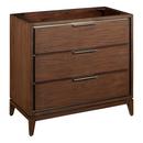 *CVR* 36 MAHOGANY VANITY WITH RECTANGULAR UNDERMOUNT SINK CAROB BROWN ARCTIC WHITE SINGLE HOLE 