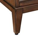 *CVR* 36 MAHOGANY VANITY WITH RECTANGULAR UNDERMOUNT SINK CAROB BROWN ARCTIC WHITE SINGLE HOLE 