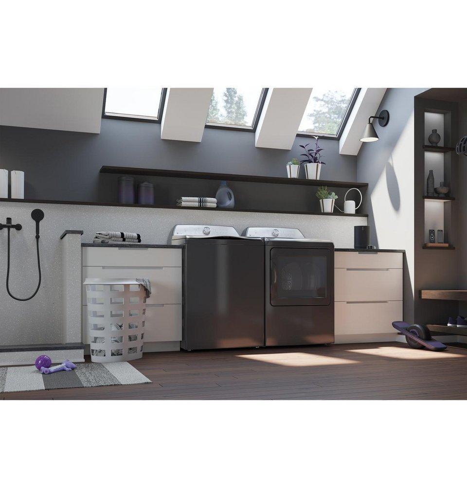 GE&reg; Diamond Grey 27-7/8 in. 5.0 cu. ft. 12-Cycle 7-Setting Top Load Washer 