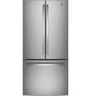 GE&reg; Fingerprint Resistant Stainless Steel 32-3/4 in. 24.7 cu. ft. French Door Refrigerator 