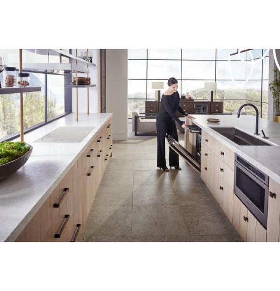 Monogram® Stainless Steel 15-15/16 x 23-5/16 in. 1000W 15A 1.2 cu. ft. Built-In Microwave 