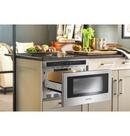 Monogram&reg; Stainless Steel 15-15/16 x 23-5/16 in. 1000W 15A 1.2 cu. ft. Built-In Microwave 