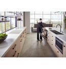 Monogram&reg; Stainless Steel 15-15/16 x 23-5/16 in. 1000W 15A 1.2 cu. ft. Built-In Microwave 