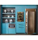 Monogram&reg; Stainless Steel 15-15/16 x 23-5/16 in. 1000W 15A 1.2 cu. ft. Built-In Microwave 