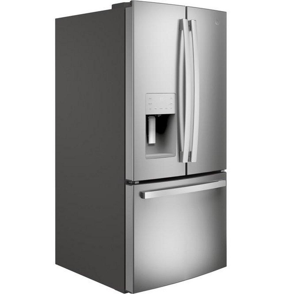 GE&reg; Fingerprint Resistant Stainless Steel 23.60 cu. ft. French Door Refrigerator 