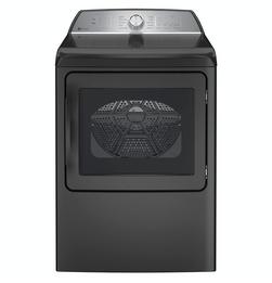 27 in. 7.4 cu. ft. Gas Dryer in Diamond Grey