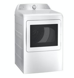 27 in. 7.4 cu. ft. Gas Dryer in White