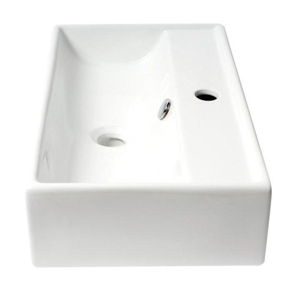 ALFI BRAND WHITE BATHROOM SINK 