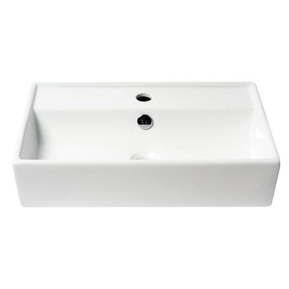 ALFI BRAND WHITE BATHROOM SINK 