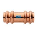 ACR 1/4 IN OD PRESS COPPER COUPLING WITH STOP 