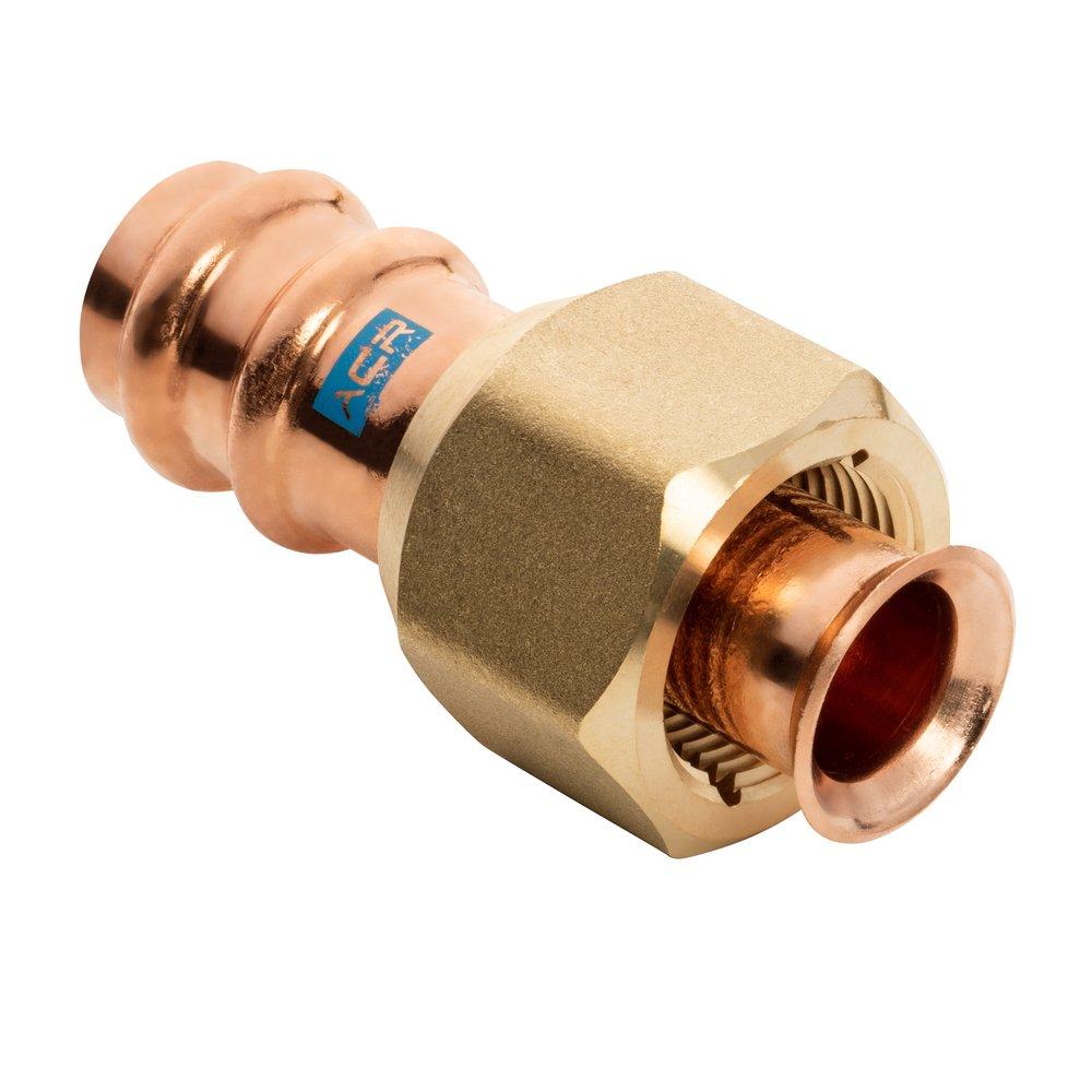 ACR 3/8 IN OD PRESS FLARE X PRESS COPPER SAE ADAPTER 