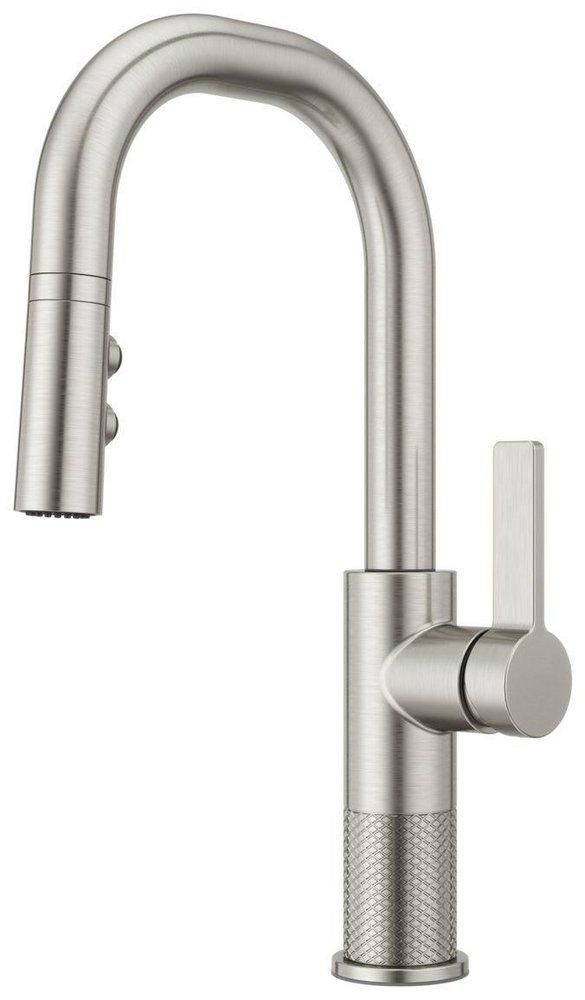Pfister Stainless Steel Single Handle Lever Bar Faucet 