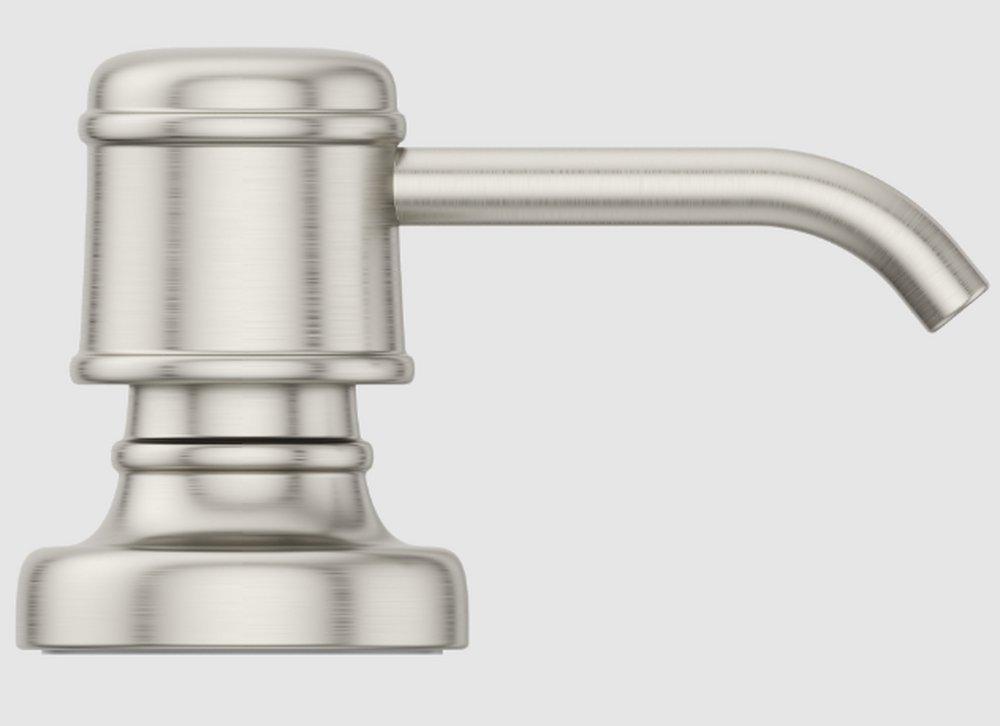 Pfister Stainless Steel 13-1/16 in. 16 oz. Kitchen Soap Dispenser 