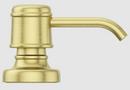Pfister Brushed Gold 13-1/16 in. 16 oz. Kitchen Soap Dispenser 