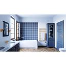 Tuzio&reg; PVD Brushed Gold 23-1/2 x 31 in. Wall Mount Towel Warmer 