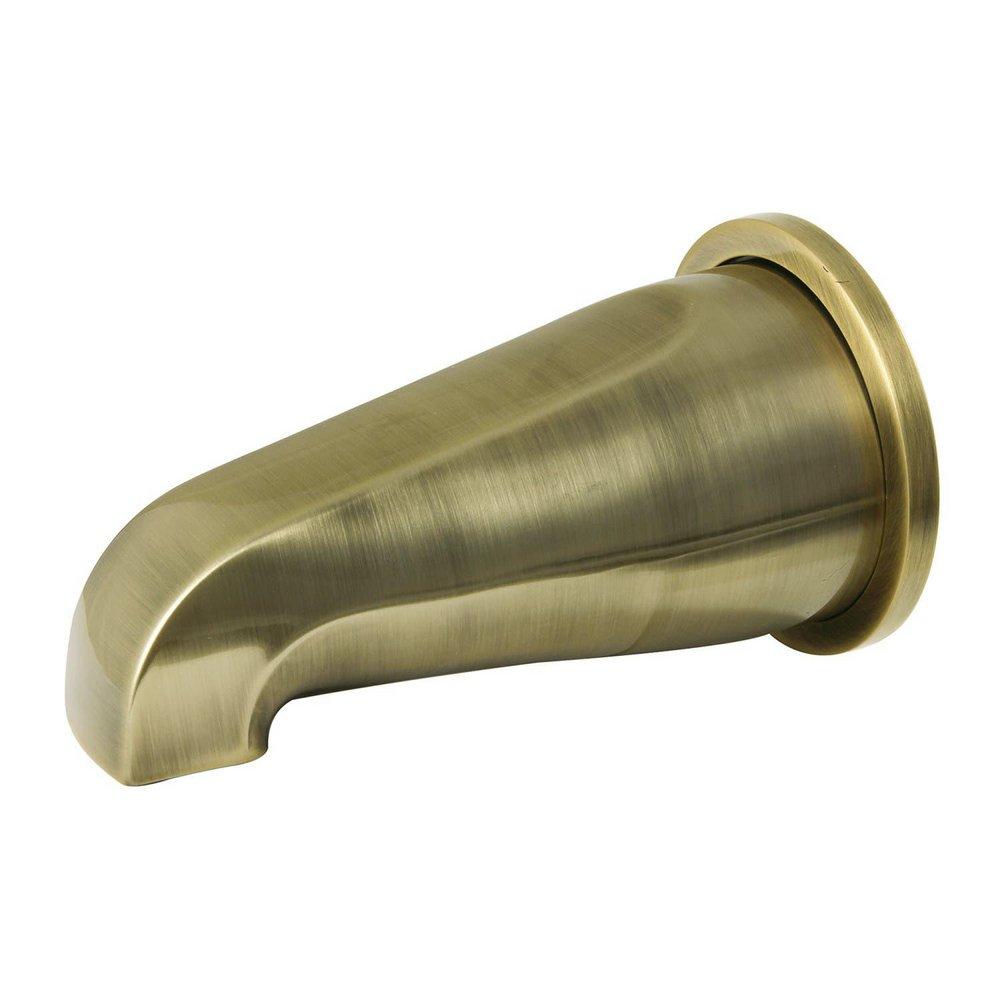 Kingston Brass Antique Brass 5-5/16 in. Brass Tub Spout 
