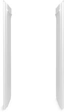 34 x 70-3/4 in. Shower End Wall Set in White