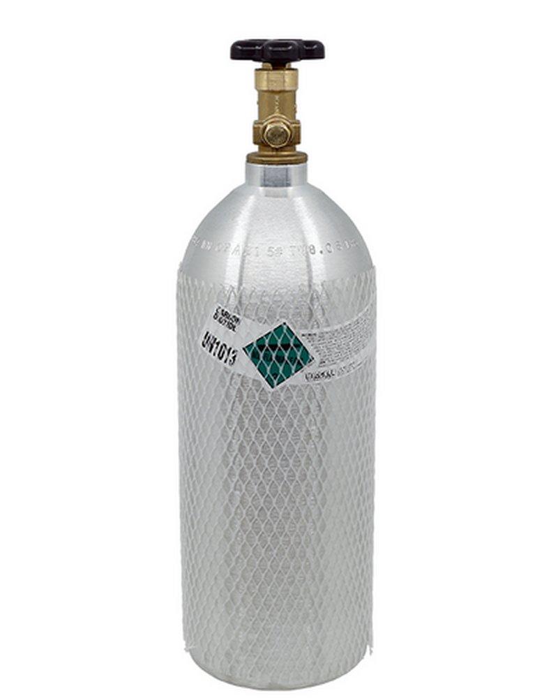 ZIP 1 X 5LB CO2  REFILLABLE/RECYCLABLE CYLINDER 