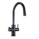 Two Handle Lever Water Filter Faucet in Matte Black