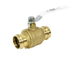 1/2 in. Brass Full Port Press 250# Ball Valve
