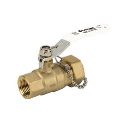 3/4 in Brass Full Port FPT x Hose Ball Valve