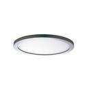 Maxim Lighting&reg; Satin Nickel 9 x 1/2 in. 20W 1-Light Integrated LED Modern and Transitional Flush Mount Ceiling Fixture 