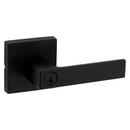 Keyed Lever in Matte Black