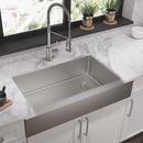 35-7/8 in. Farmhouse Stainless Steel Single Bowl Kitchen Sink 