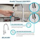 Elkay Polished Satin 25-1/2 x 18-1/2 in. No Hole Stainless Steel 1 Bowl Undermount Kitchen Sink 