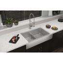Elkay Polished Satin 35-7/8 x 20-1/4 in. No Hole Stainless Steel 2 Bowl Farmhouse Kitchen Sink 