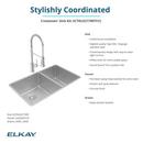 32 x 18-1/2 in. Stainless Steel 60/40 Double Bowl Undermount Kitchen Sink Kit 