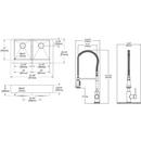 35-7/8 x 20-1/4 in. Stainless Steel Single Bowl Farmhouse Kitchen Sink Kit 