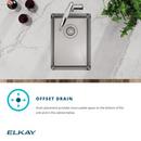 13-1/2 x 18-1/2 in. 1 Hole Undermount Stainless Steel Bar Sink in Polished Satin 