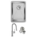 13-1/2 x 18-1/2 in. 1 Hole Undermount Stainless Steel Bar Sink in Polished Satin 