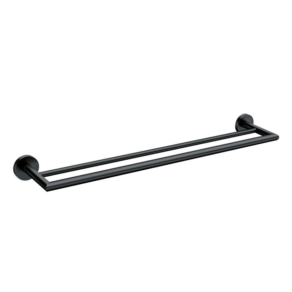 Moen Matte Black 24 in. Towel Bar 