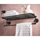 Moen Matte Black 29-1/10 in. Towel Holder 