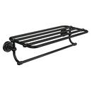 29-1/10 in. Towel Holder in Matte Black