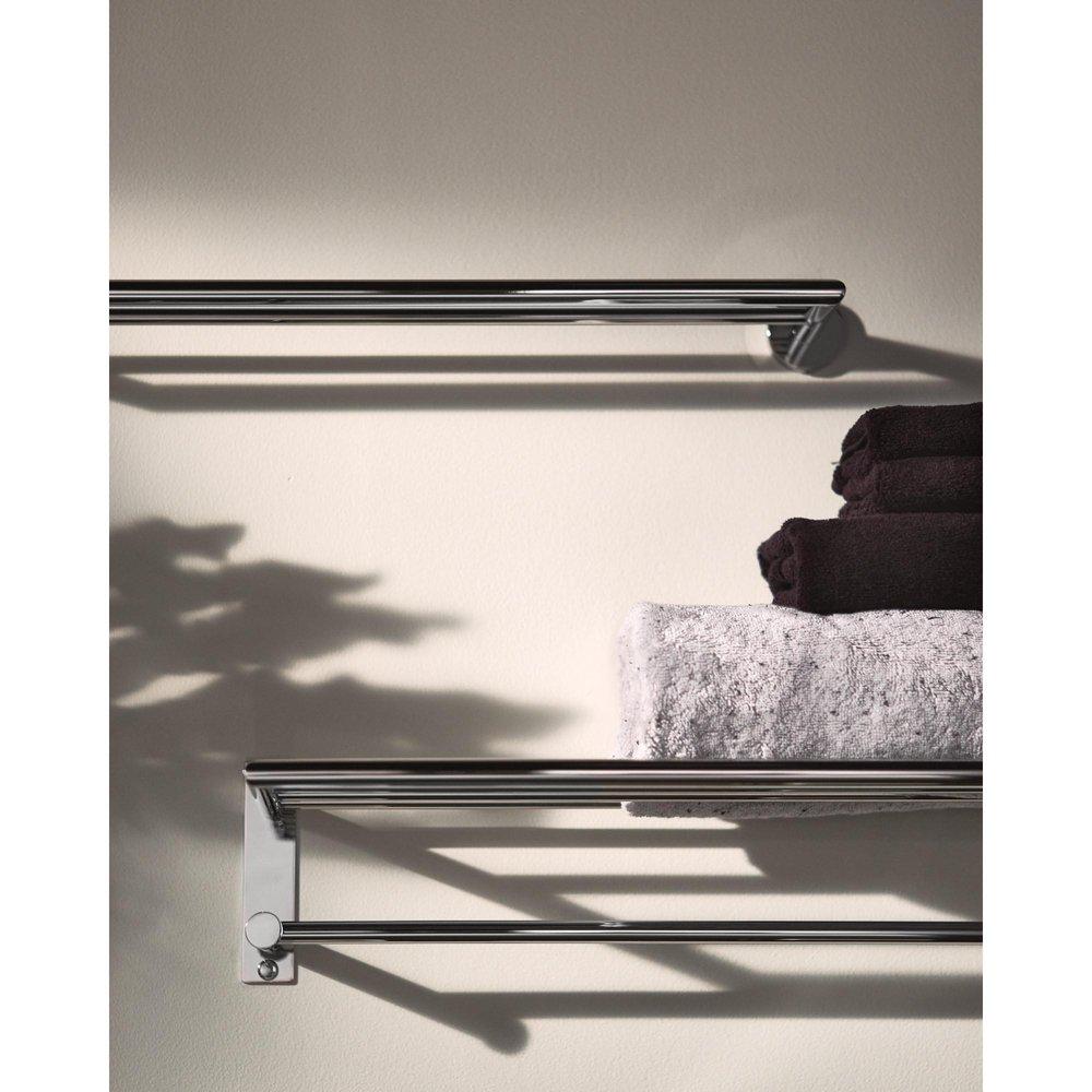 CHROME TOWEL SHELF 