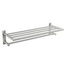 24 in. Towel Holder in Brushed Nickel