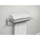 BRUSHED NICKEL TOWEL SHELF 