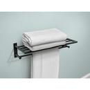 Moen Matte Black 24 in. Towel Holder 