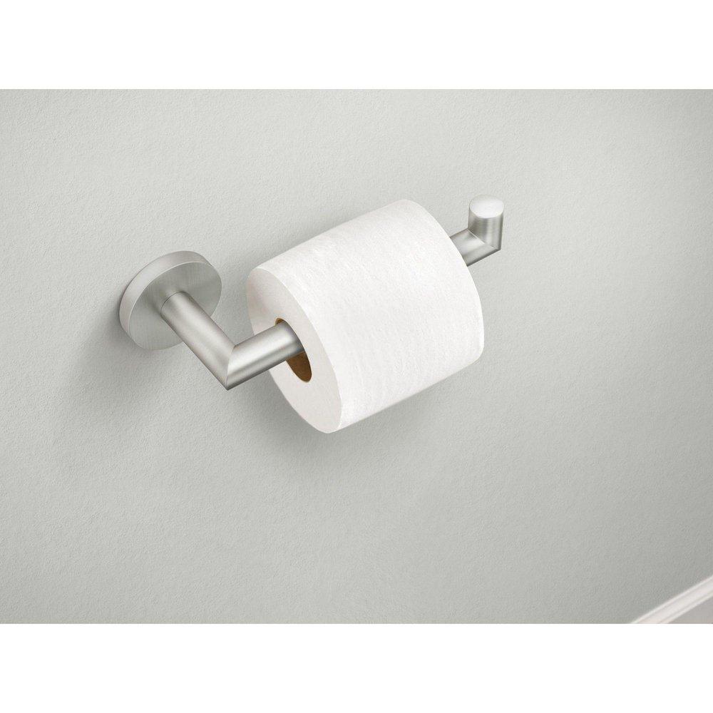 Moen Spot Resist&reg; Brushed Nickel Wall Toilet Tissue Holder 