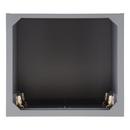 24 VANITY WITH RECTANGULAR UNDERMOUNT SINK GRAY ABSOLUTE BLACK GRANITE SINGLE HOLE 
