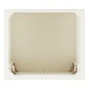 24 VANITY WITH RECTANGULAR UNDERMOUNT SINK SOFT WHITE CARRARA MARBLE SINGLE HOLE 