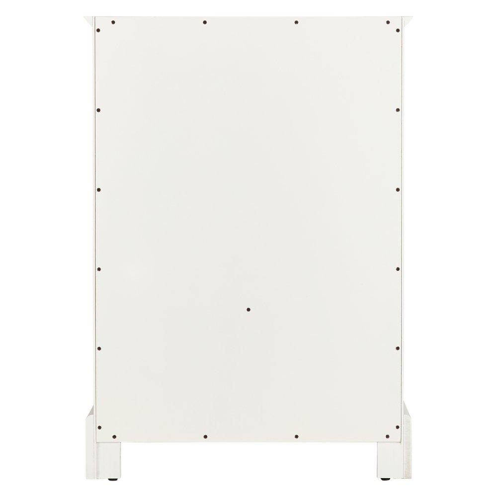 24 VANITY WITH RECTANGULAR UNDERMOUNT SINK SOFT WHITE CARRARA MARBLE SINGLE HOLE 